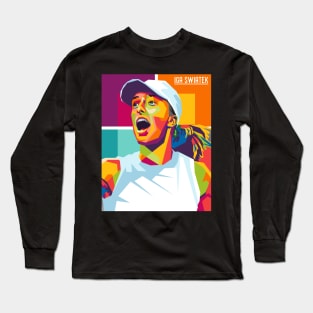 iga swiatek wpap Long Sleeve T-Shirt